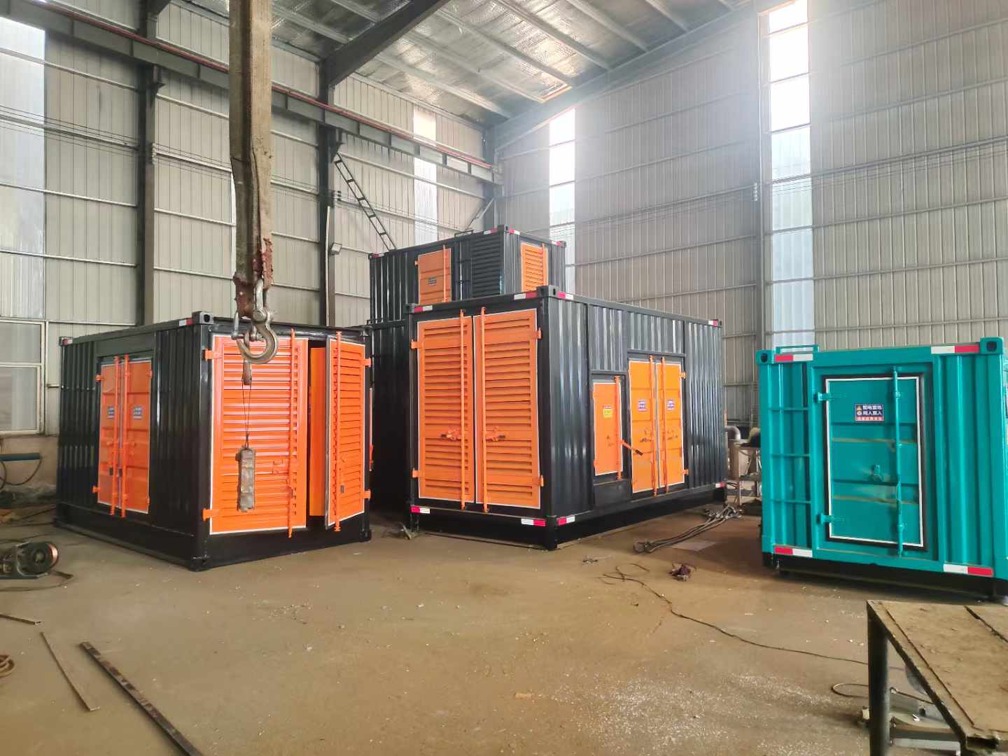 黎安镇500kw柴油发电机组可以带动多少功率设备？